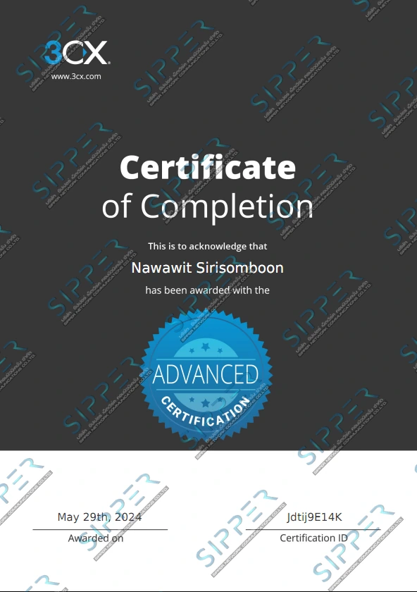 3CX Advanced Certified Engineer V20